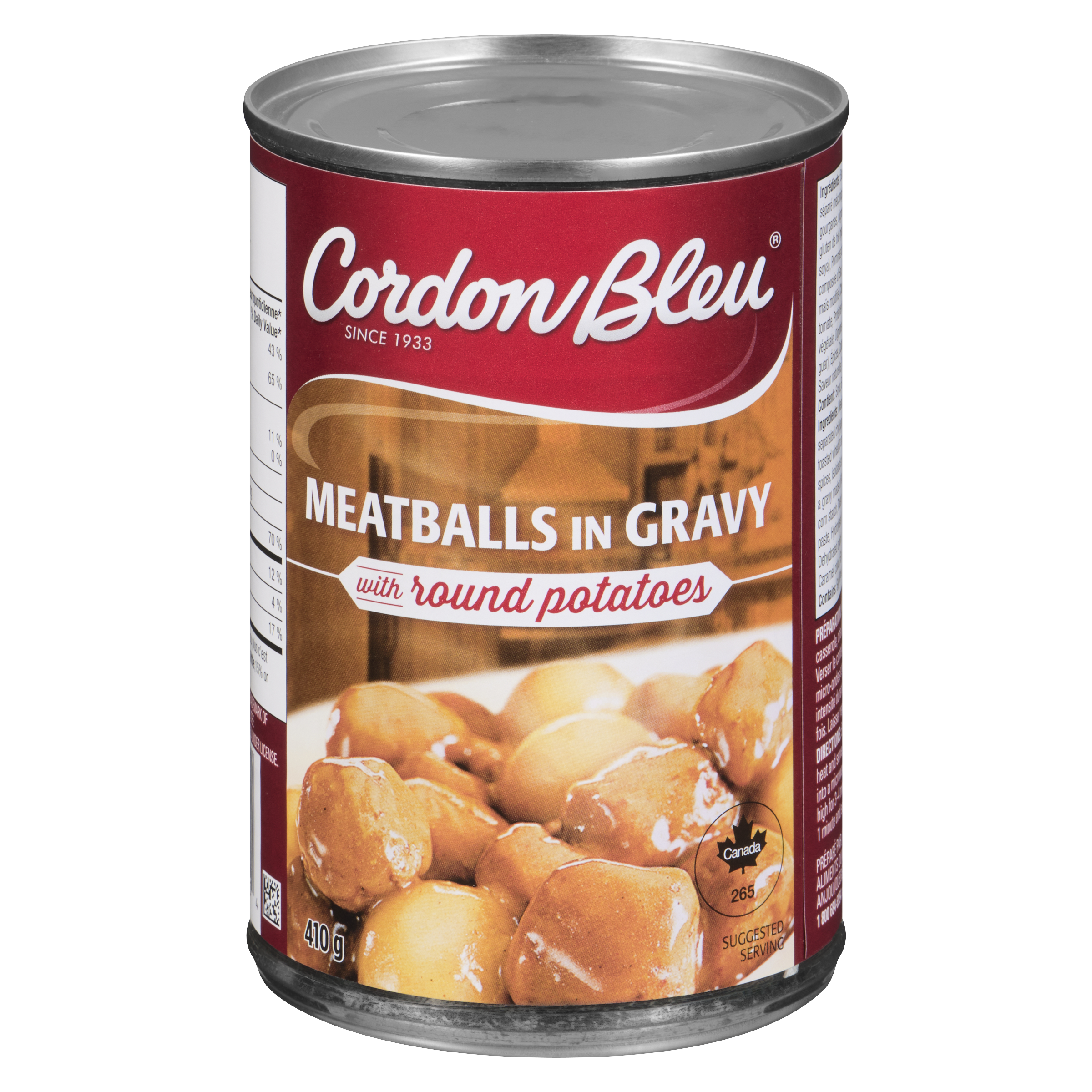 CORDON BLEU MEATBALLS & POTATO
